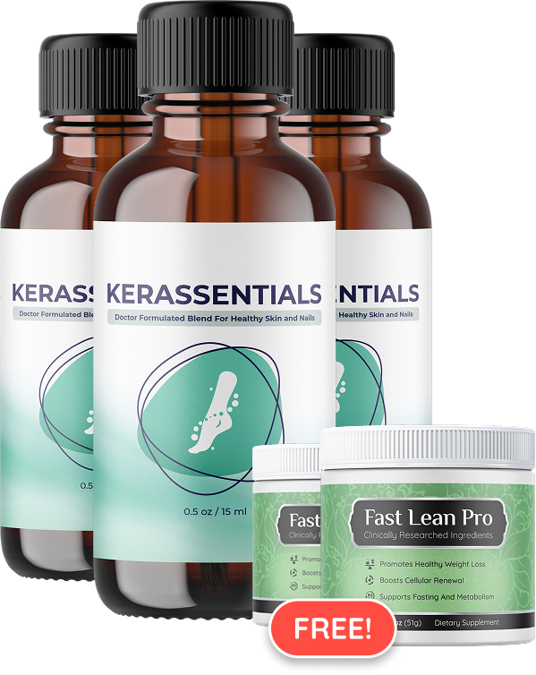 Kerassentials official 3 bottle package